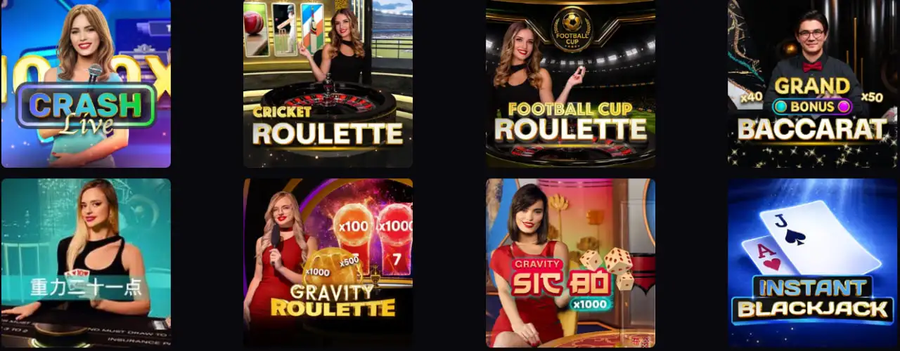 valter casino all live games